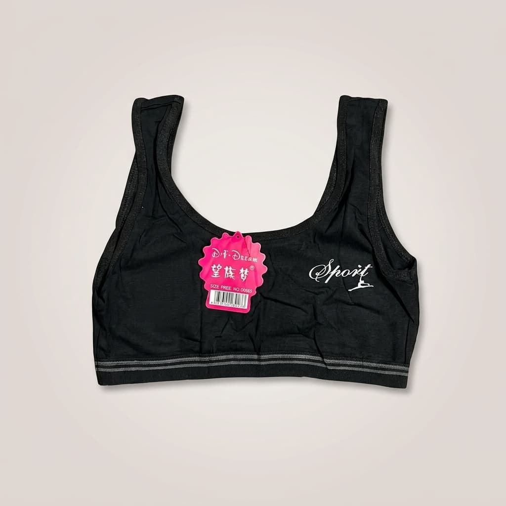 Sport Cotton-Blend Bralette - Image 1